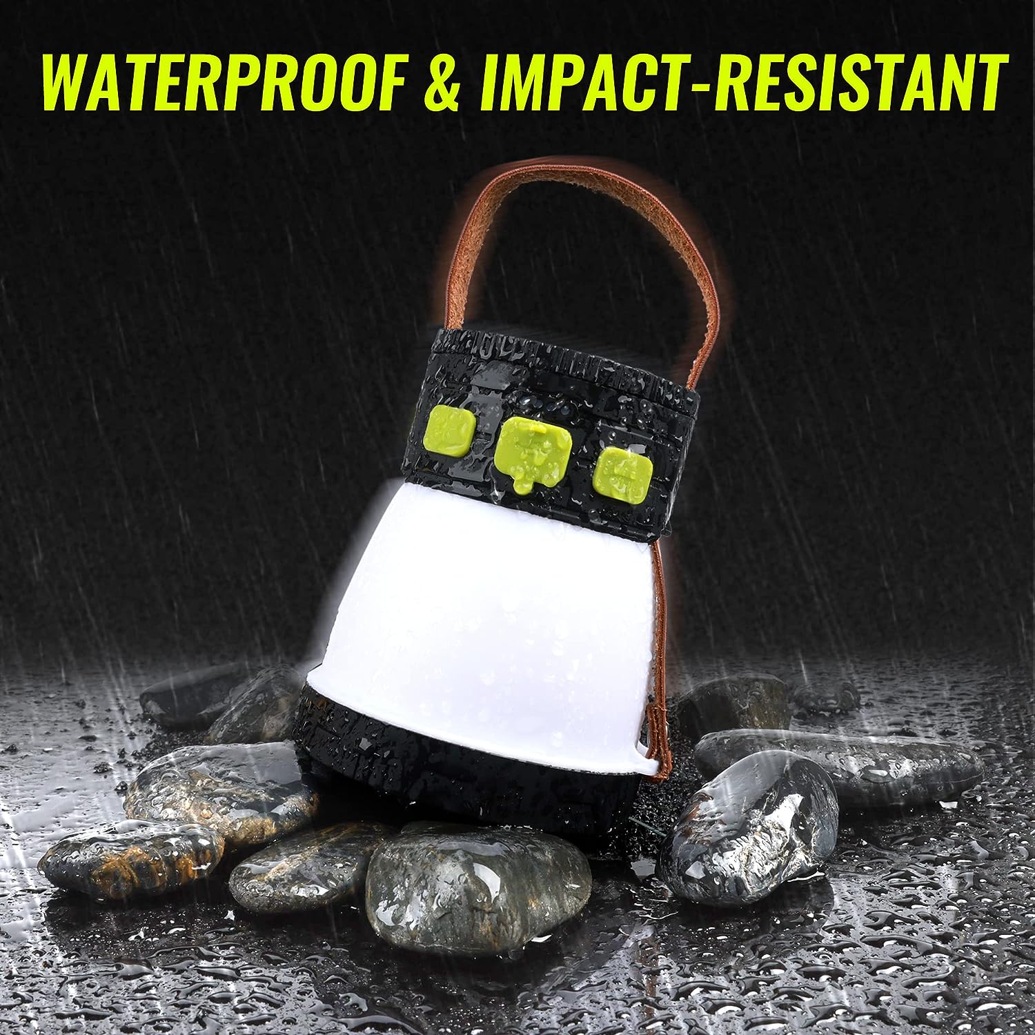 thumbnail image 2 of Navor Inflatable Solar Lantern With Speaker - 2-in-1 Camping Light And Phone Charger 2 of 9