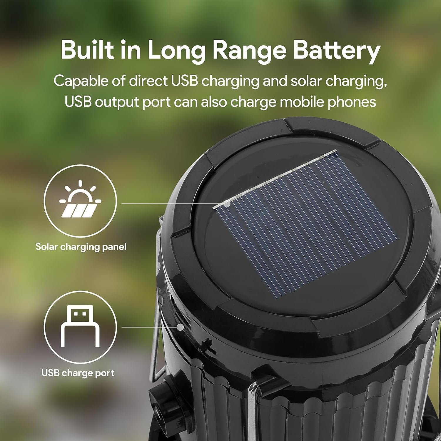 Camping Lantern with Fan Review Emergency Solar Chargers