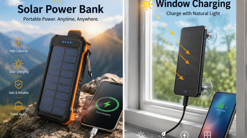 Can You Charge a Solar Power Bank Through a Window