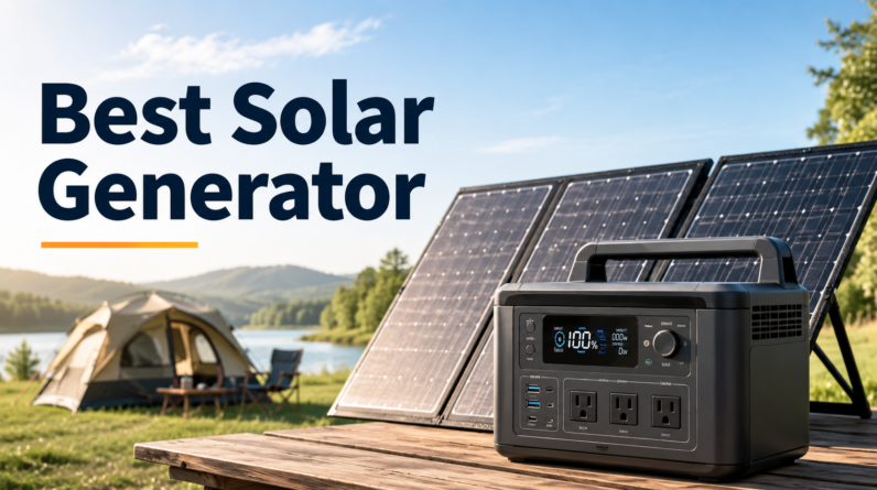 Choosing the Best Solar Generator