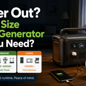 Power Out What Size Solar Generator Do You Need